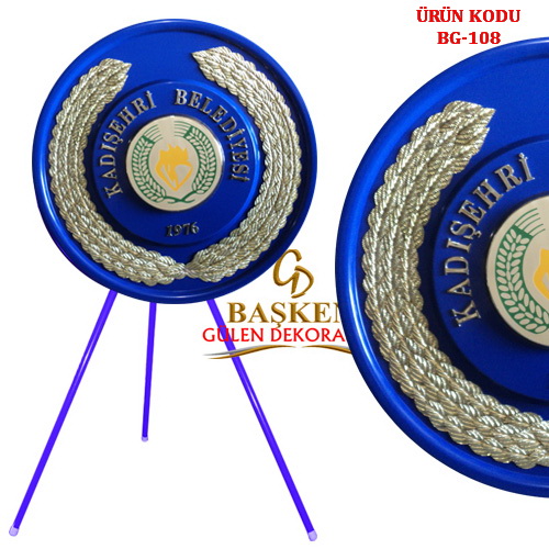 kadişehri belediyesi çelenkleri