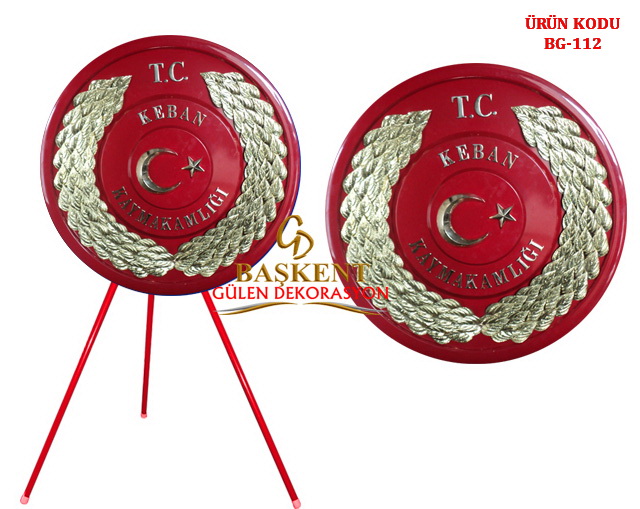 Keban Kaymakamlığı Tören çelenkleri