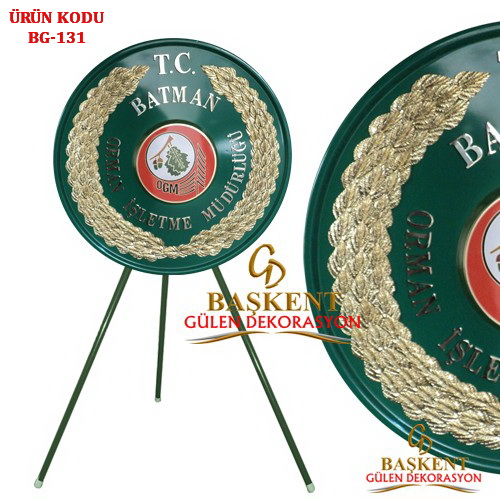 Batman Orman İşletme Müdürlüğü Çelenkleri