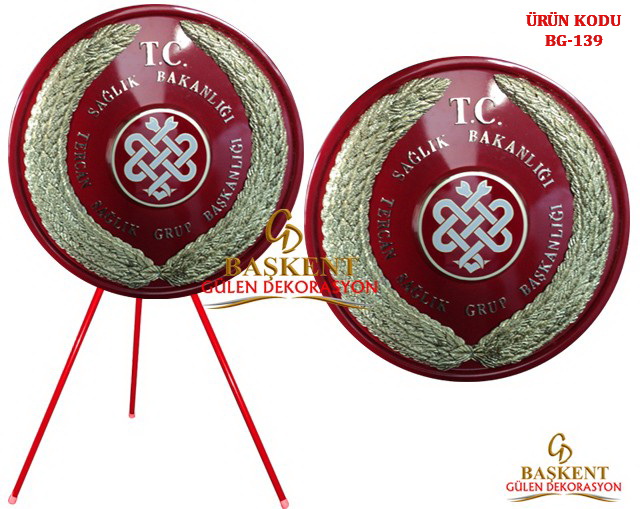 Sağlık Bakanlığı Grup Başkanlığı çelenkleri