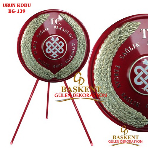 Sağlık Bakanlığı Grup Başkanlığı çelenkleri