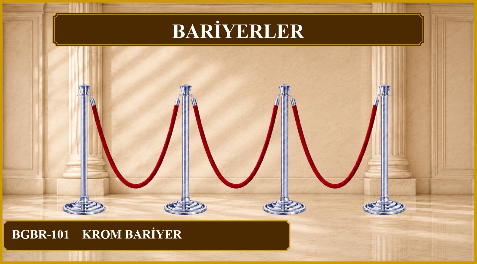  90 CM KROM BARİYER