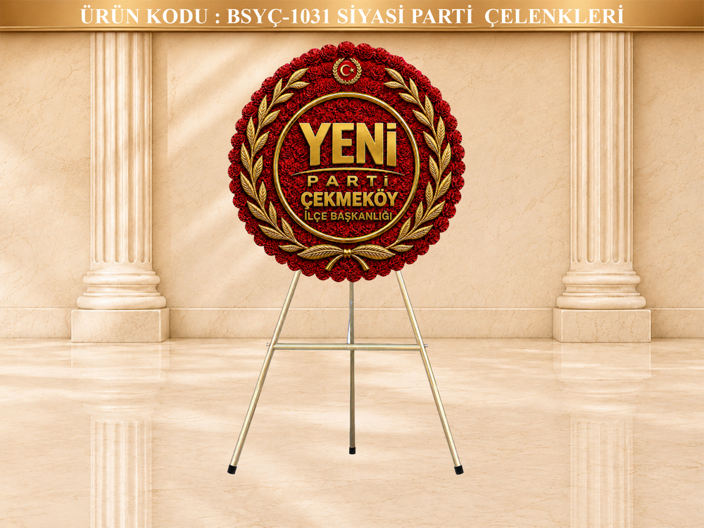 Yeni Parti Çekmeköy Çelenk