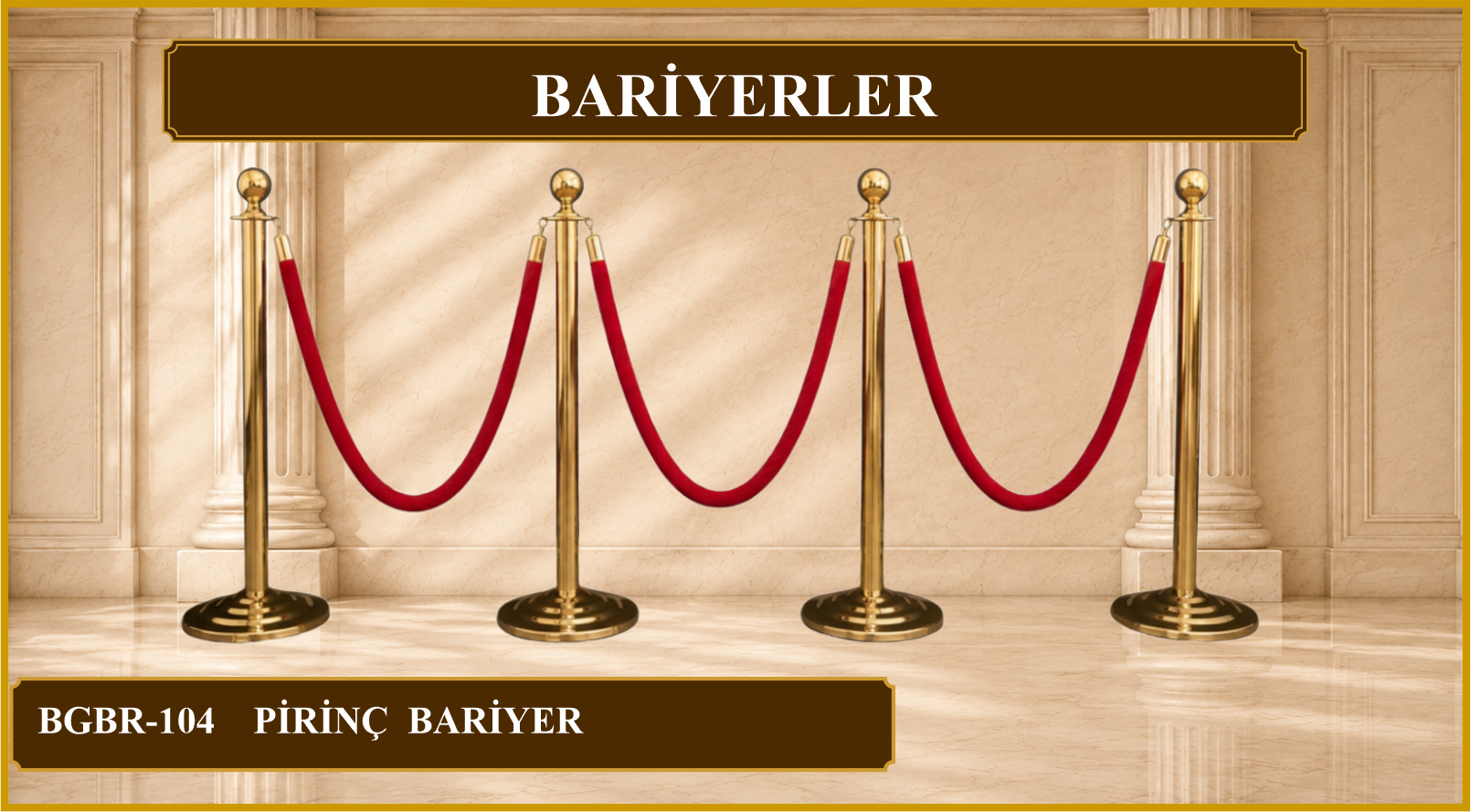 92 Cm. PİRİNÇ BARİYER