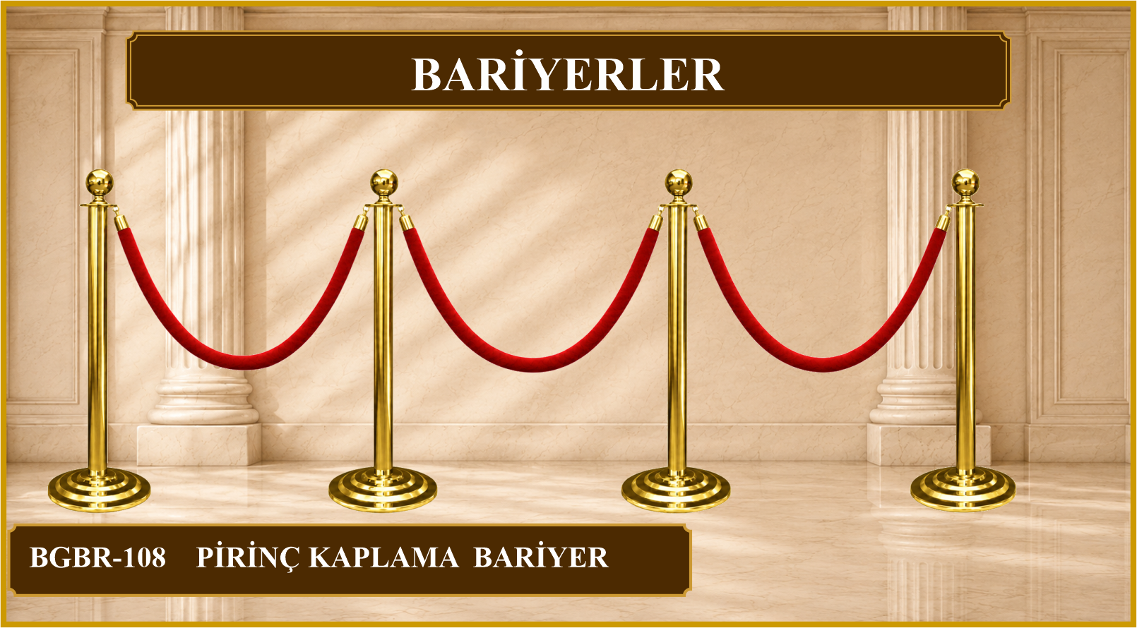  99 Cm SARI KAPLAMA BARİYER